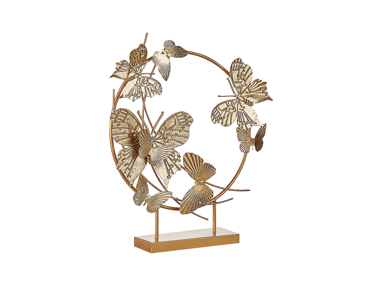 Accessoire Décoratif Papillon BERYLLIUM Métal Doré