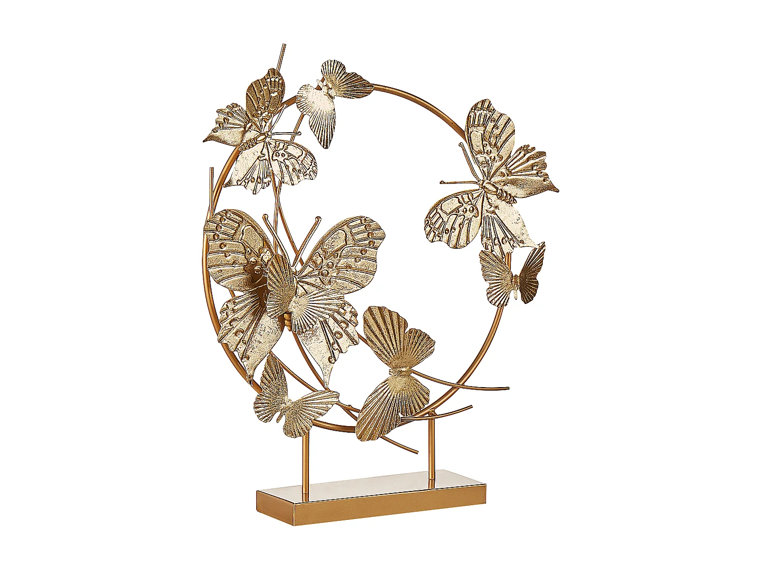 Accessoire Décoratif Papillon BERYLLIUM Métal Doré