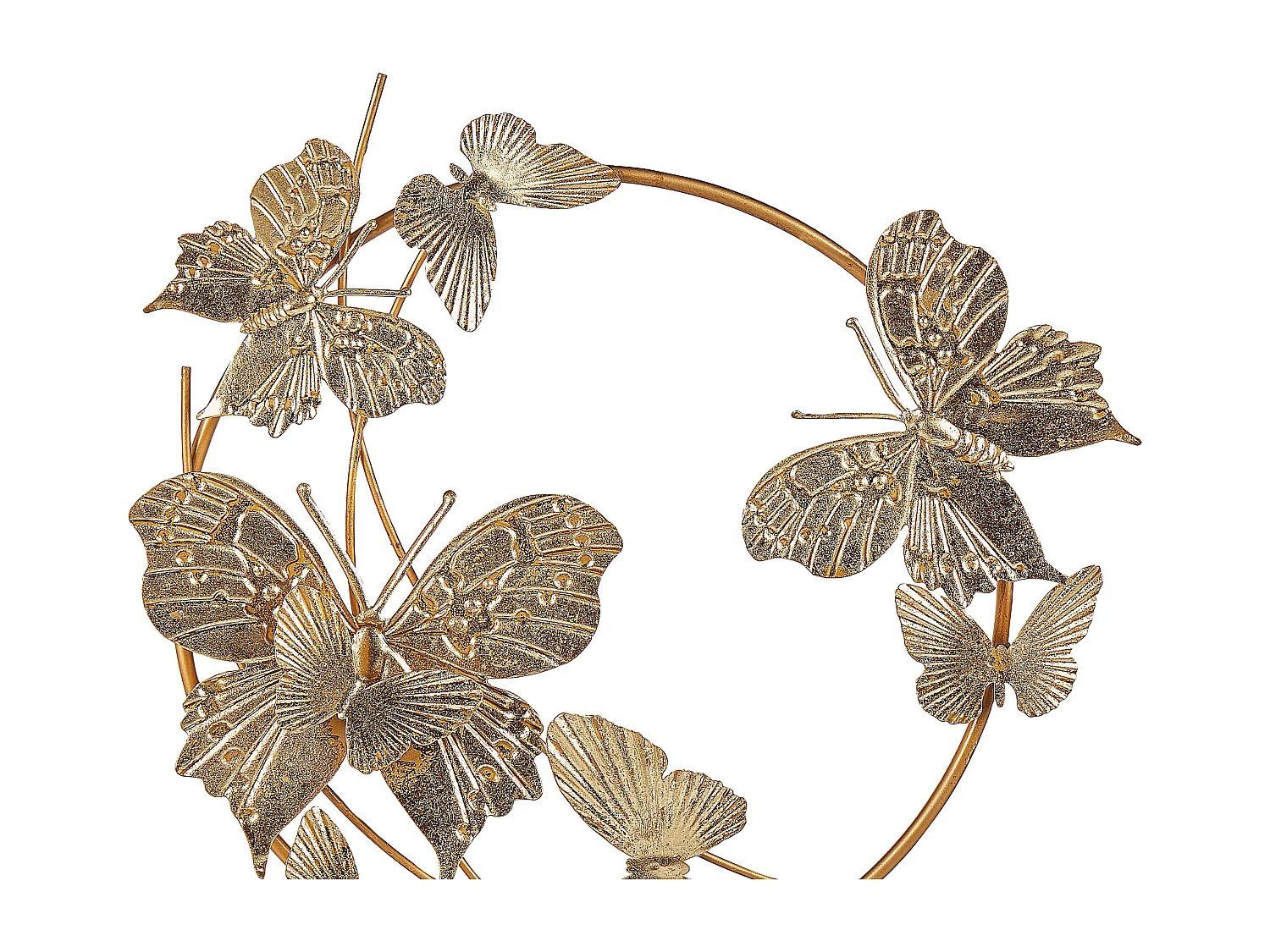 Accessoire Décoratif Papillon BERYLLIUM Métal Doré