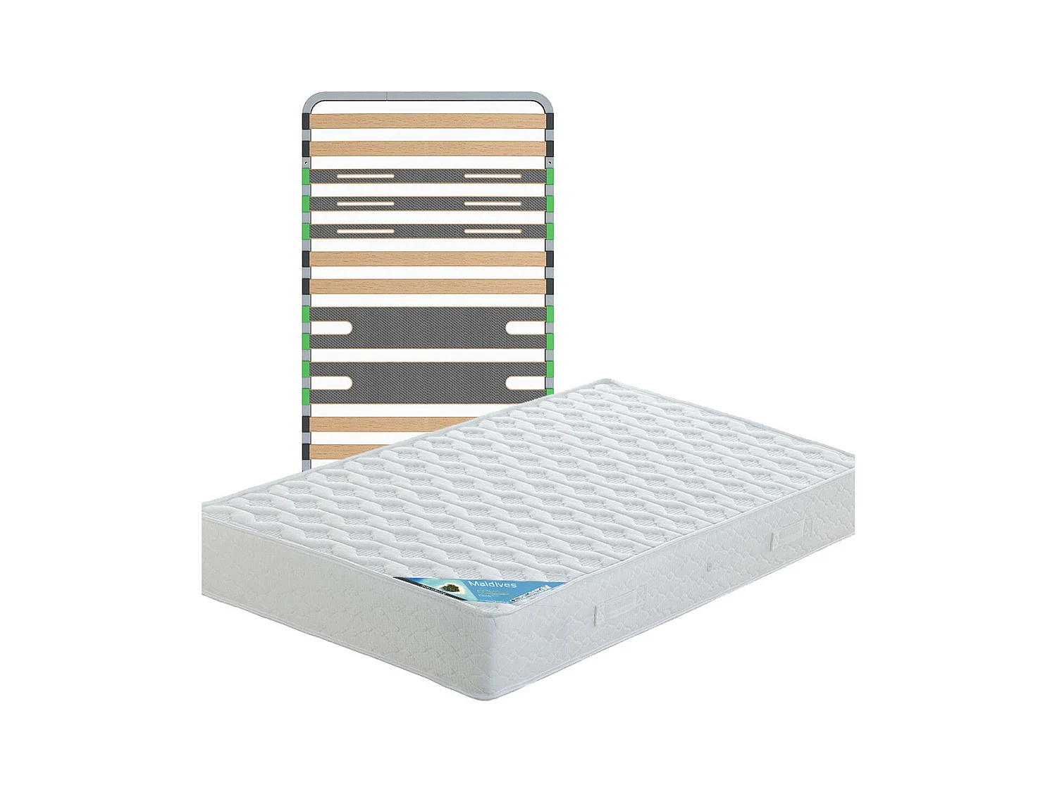 MALDIVES - Pack Matelas + AltoZone 90x190