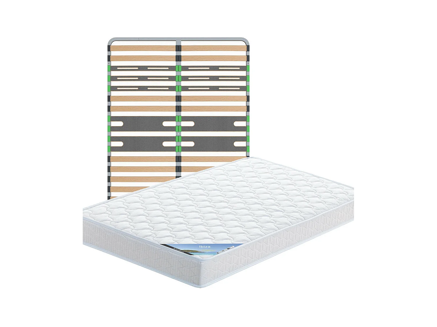 IBIZA - Pack Matelas + AltoZone 140x190