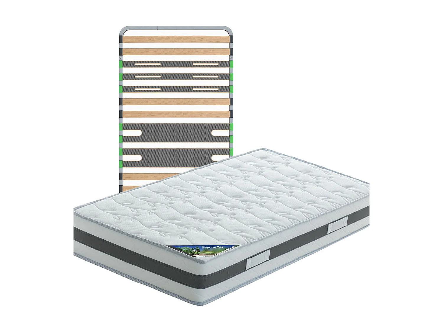 SEYCHELLES - Pack Matelas + AltoZone 90x190
