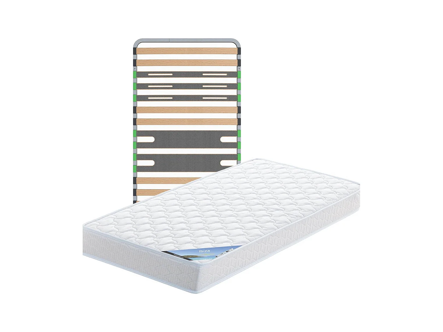 IBIZA - Pack Matelas + AltoZone 90x200