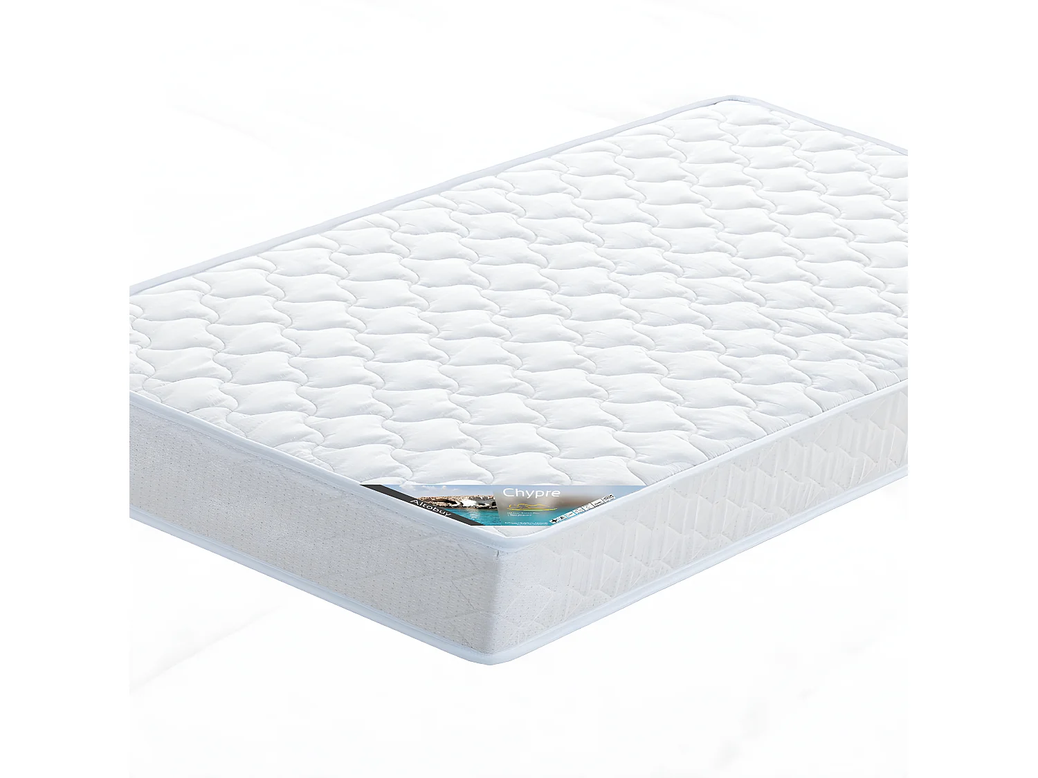 CHYPRE - Pack Matelas + Lattes 140x200