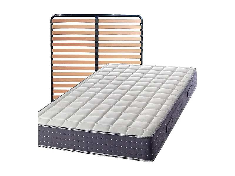 SILHOUETTE - Pack Matelas + AltoLattes 140x190