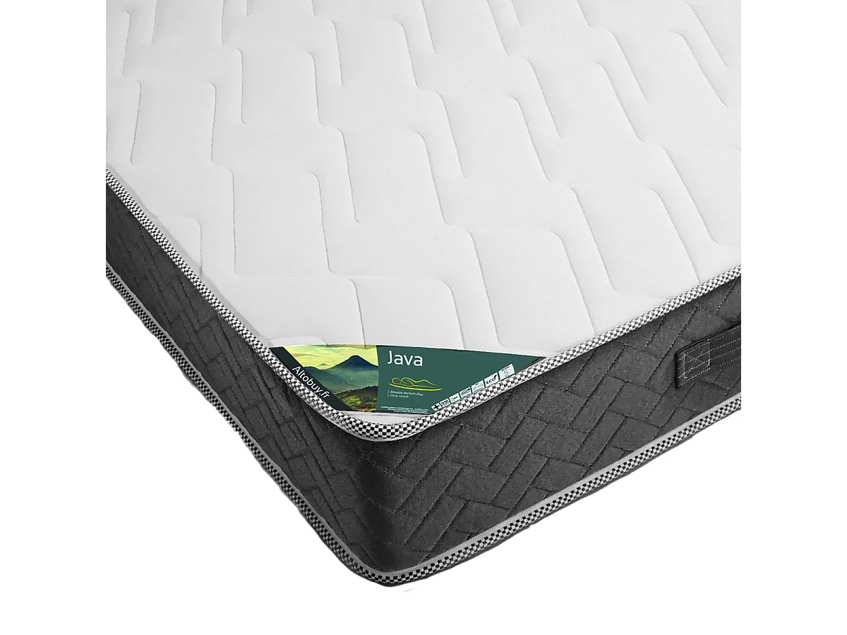JAVA - Pack Matelas + NeoKit Gris 140x190