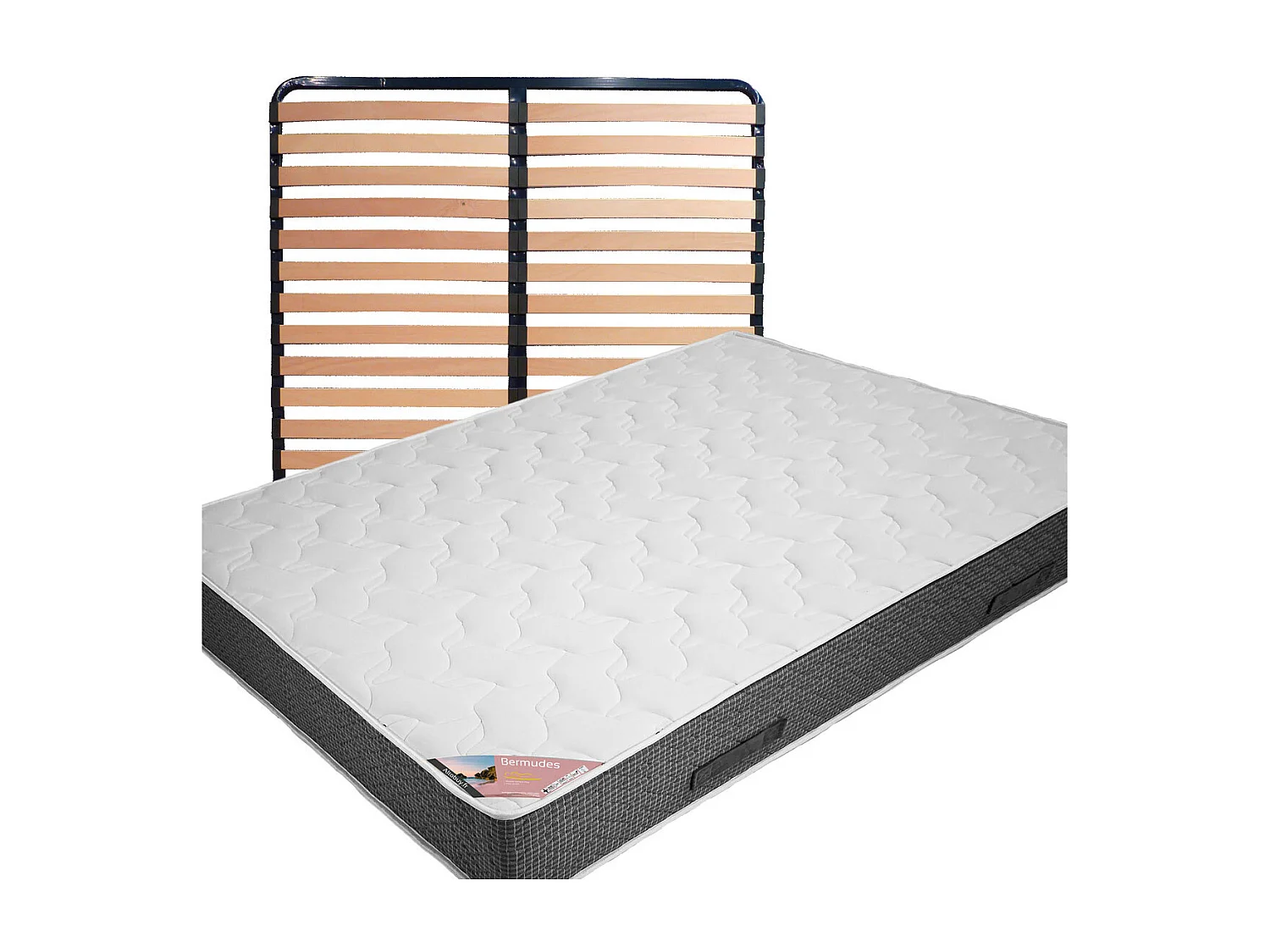 BERMUDES - Pack Matelas + AltoLattes 140x190