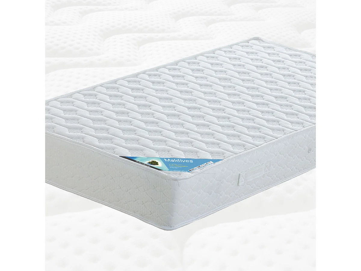 MALDIVES - Pack Matelas + AltoZone 160x200 + Pieds