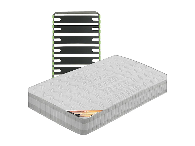TAHITI - Pack Matelas + AltoSenso 90x190