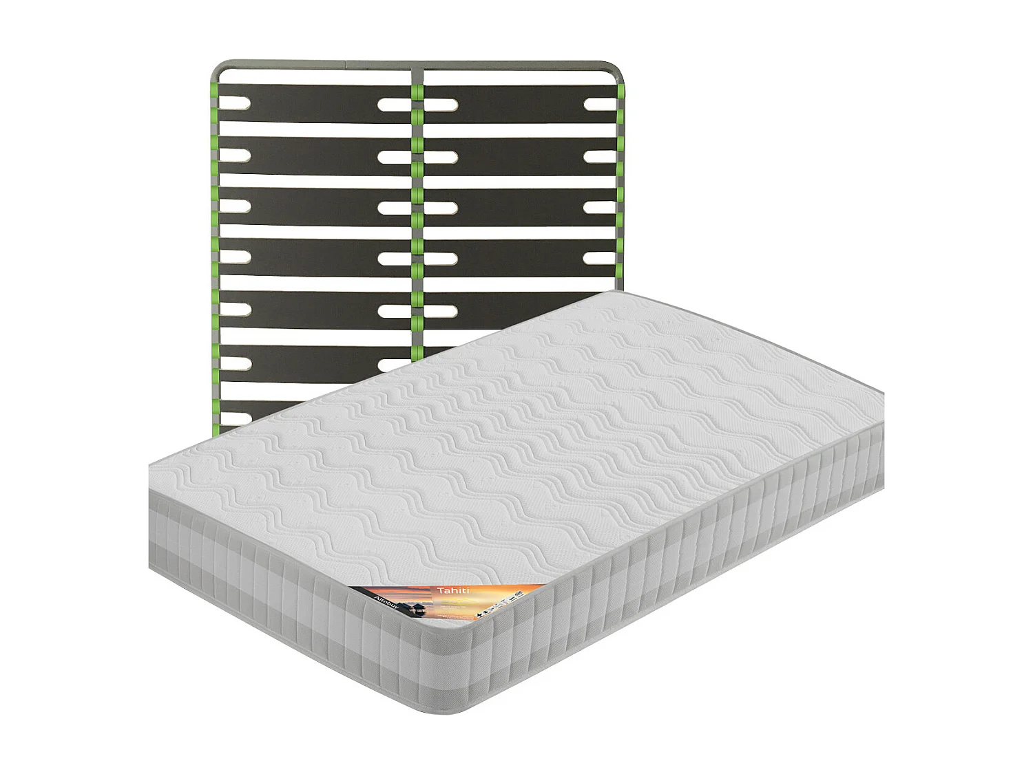 TAHITI - Pack Matelas + AltoSenso 160x200