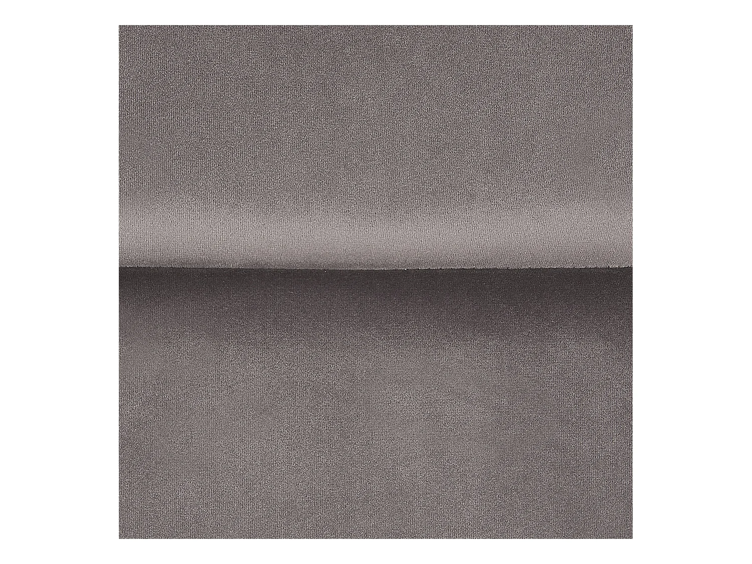 Lot de 2 chaises de salle à manger ROCKFORD Velours Gris