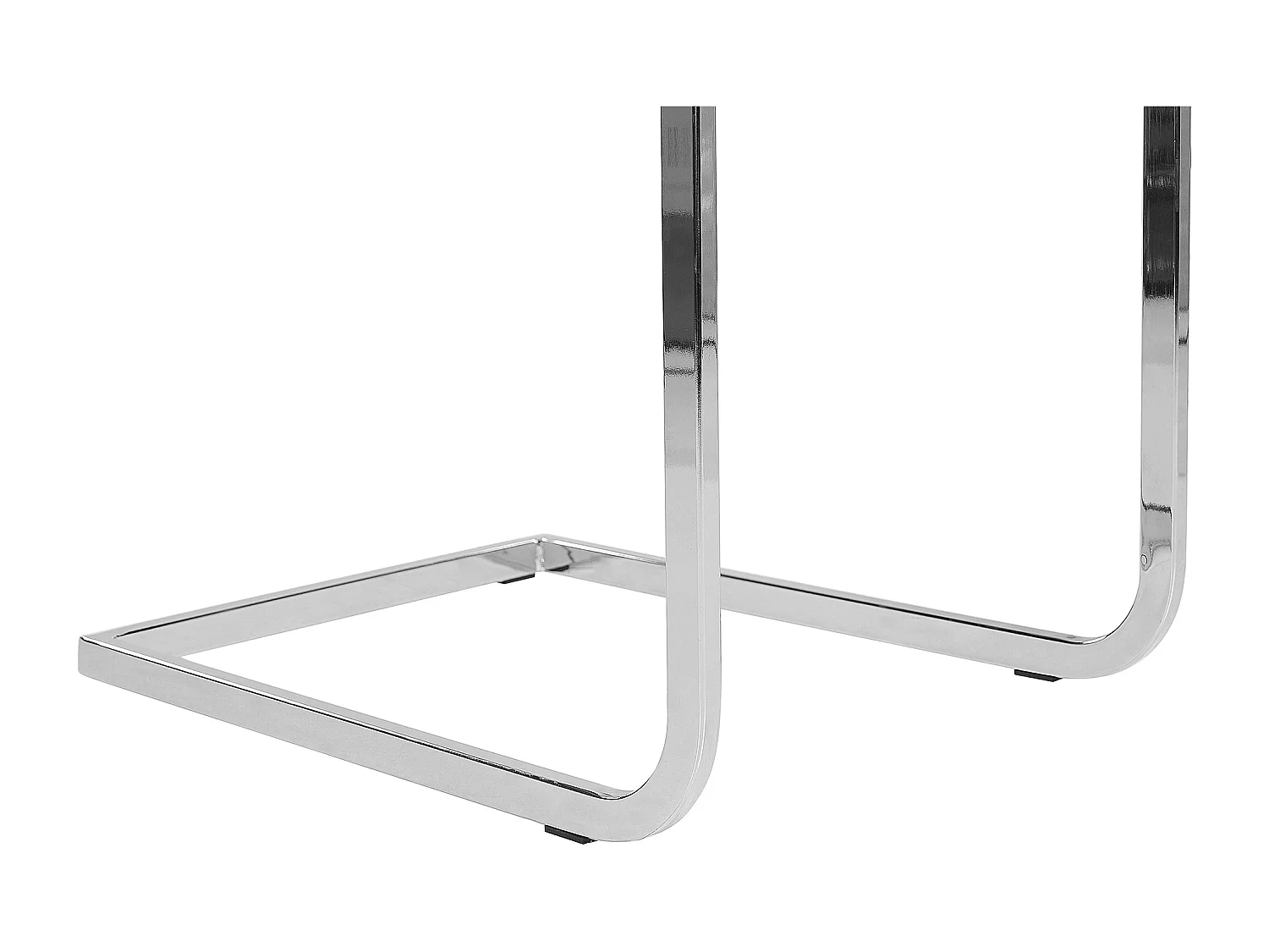 Conjunto de 2 sillas de comedor ROCKFORD Terciopelo Gris