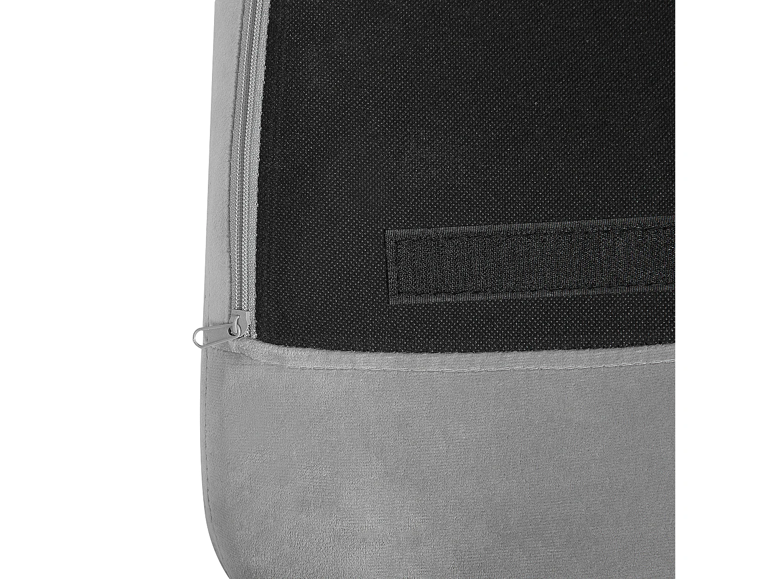 Poltrona a dondolo ELLAN Velluto Grigio chiaro