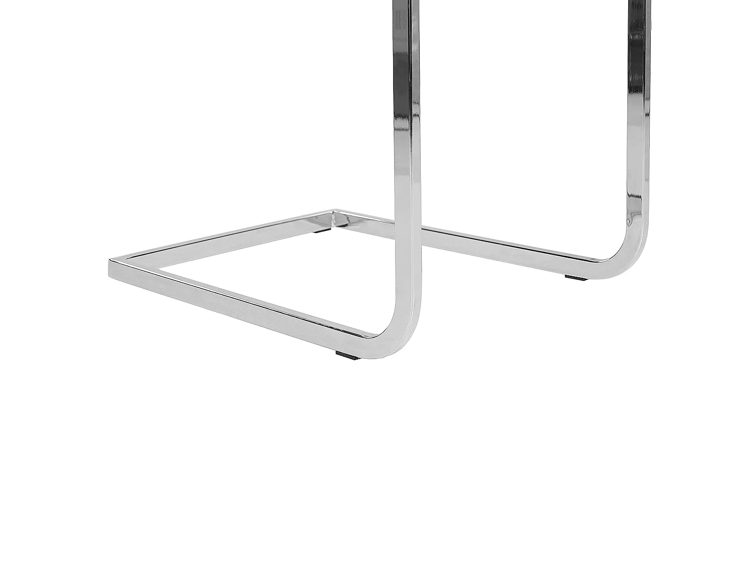 Lot de 2 chaises de salle à manger ROCKFORD Velours Bleu