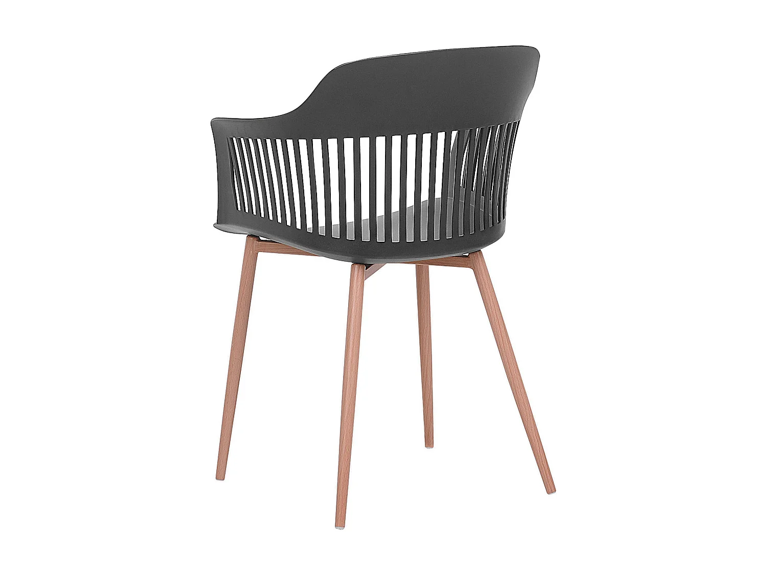 Lot de 2 chaises de salle à manger BERECA Noir