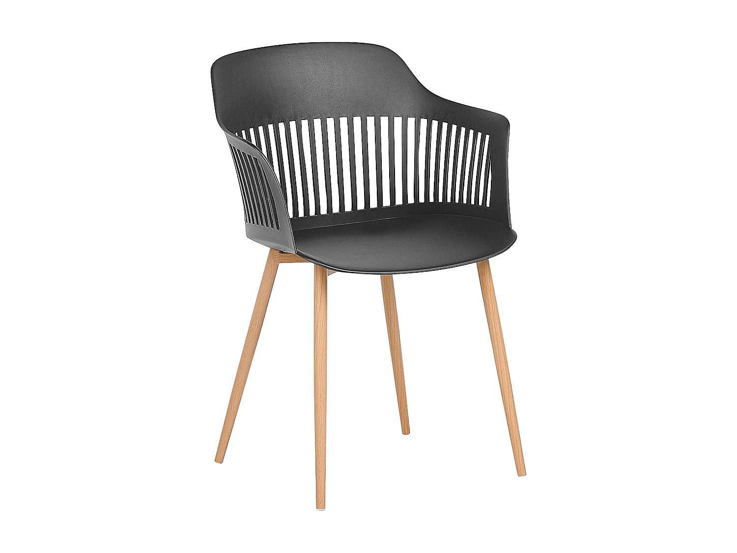 Lot de 2 chaises de salle à manger BERECA Noir