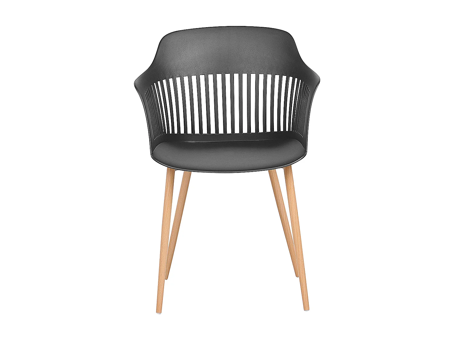 Lot de 2 chaises de salle à manger BERECA Noir