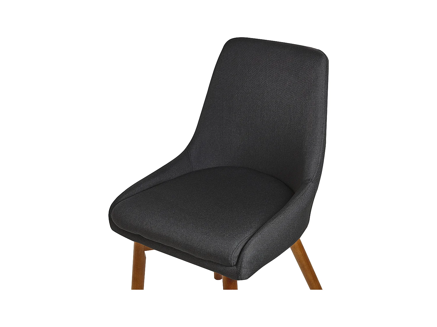 Conjunto de 2 sillas de comedor MELFORT Negro