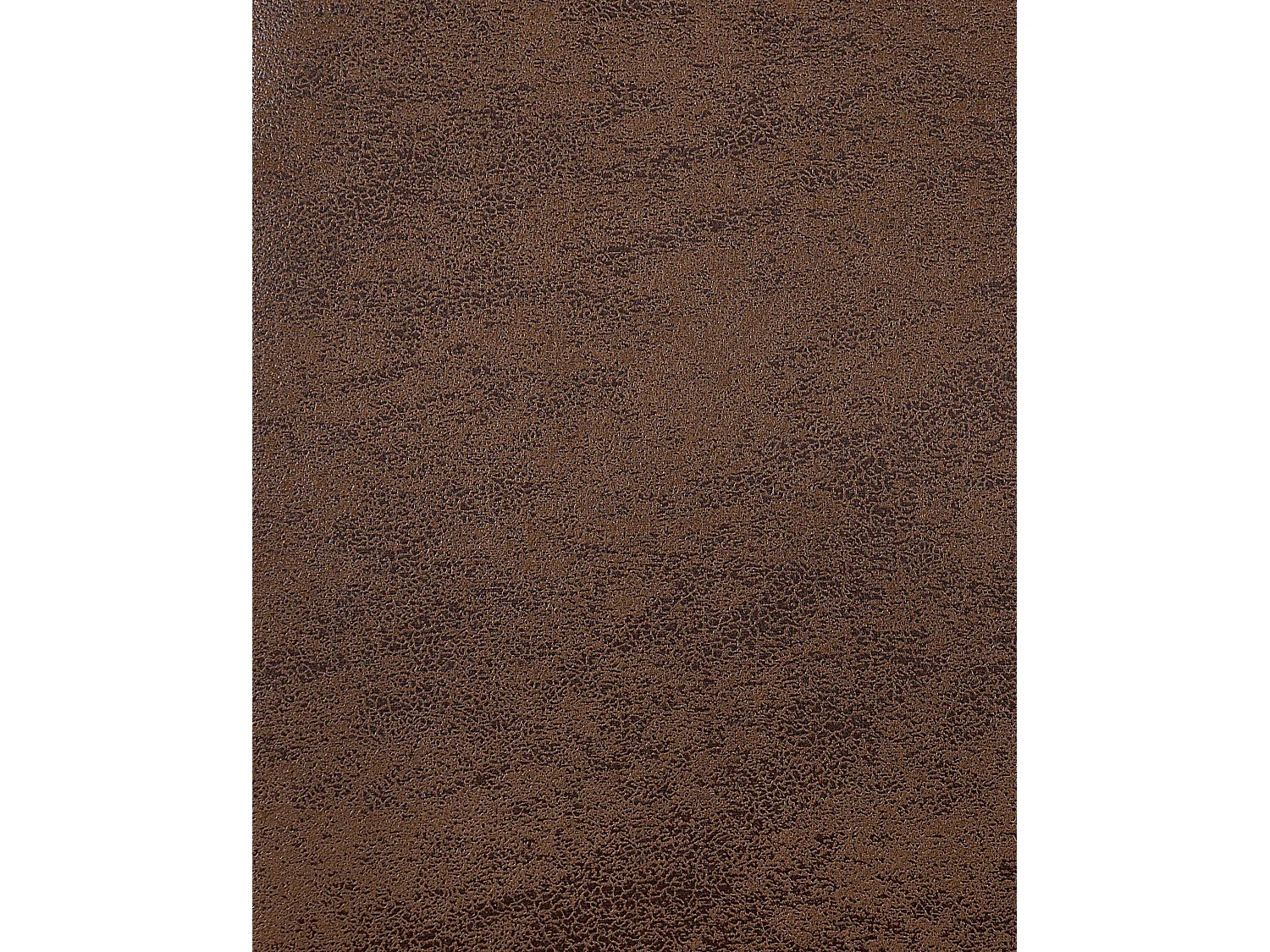 Lot de 2 chaises de salle à manger BROADWAY Cuir PU Marron doré