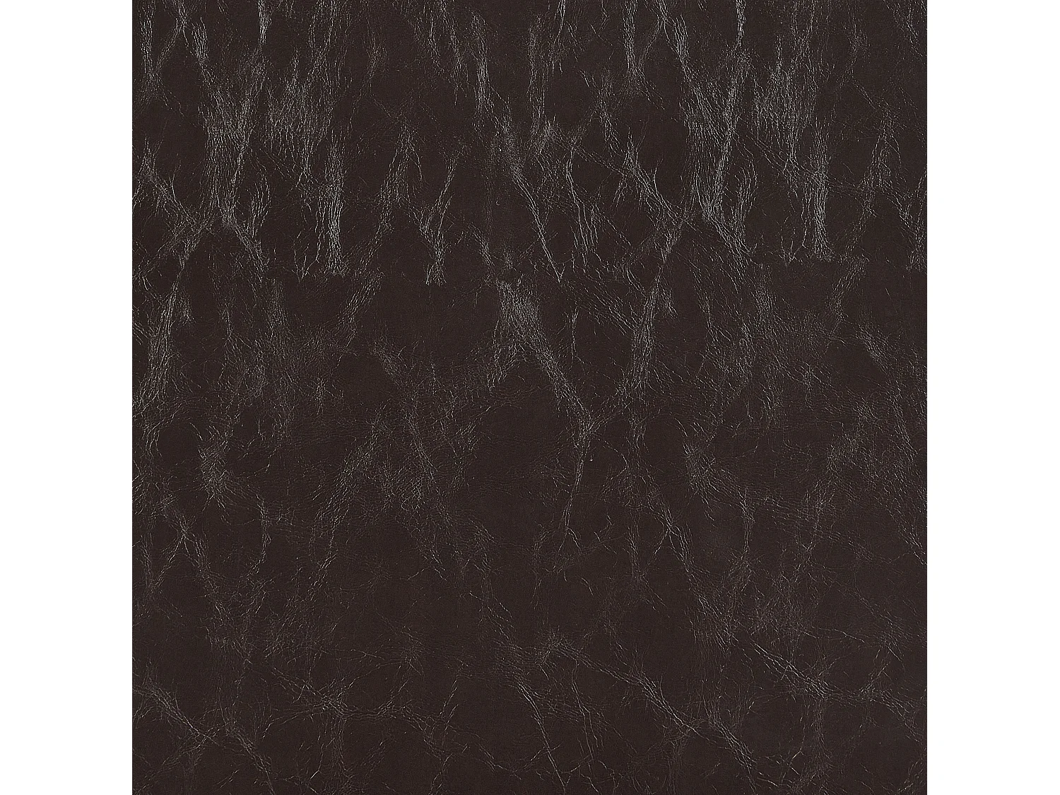 Zestaw 2 krzeseł do jadalni BROADWAY Ekoskóra Ciemnobrązowy