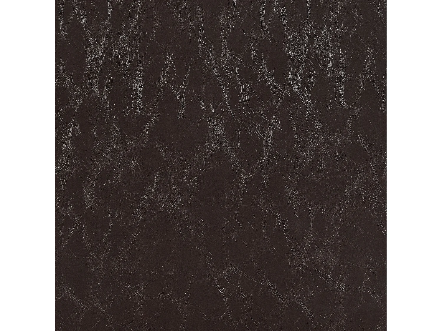 Set van 2 Kunstleer Eetkamerstoel Donkerbruin BROADWAY