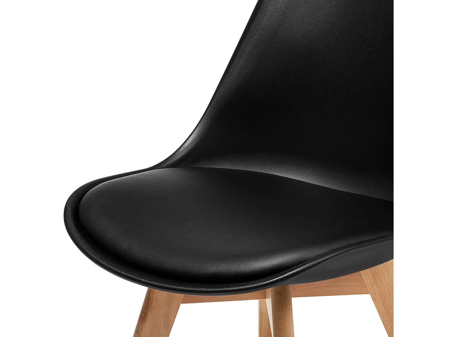 Set van 2 eetkamerstoelen DAKOTA II Zwart