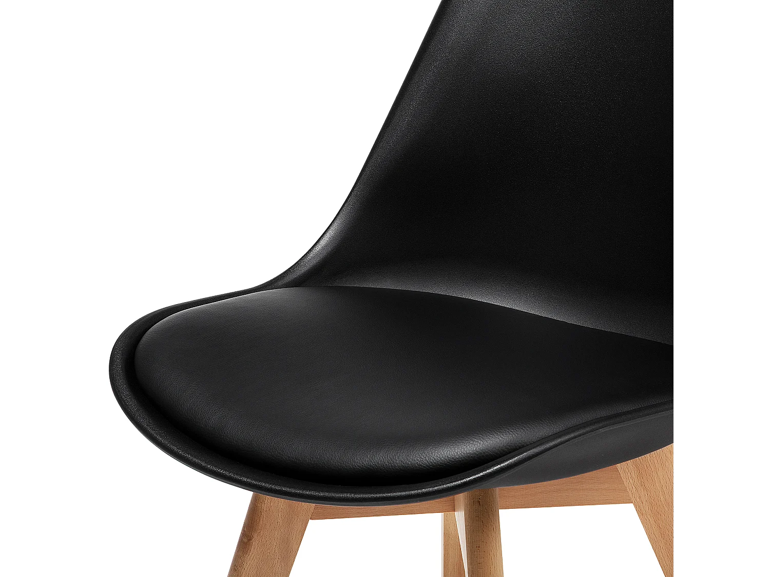 Set van 2 eetkamerstoelen DAKOTA II Zwart