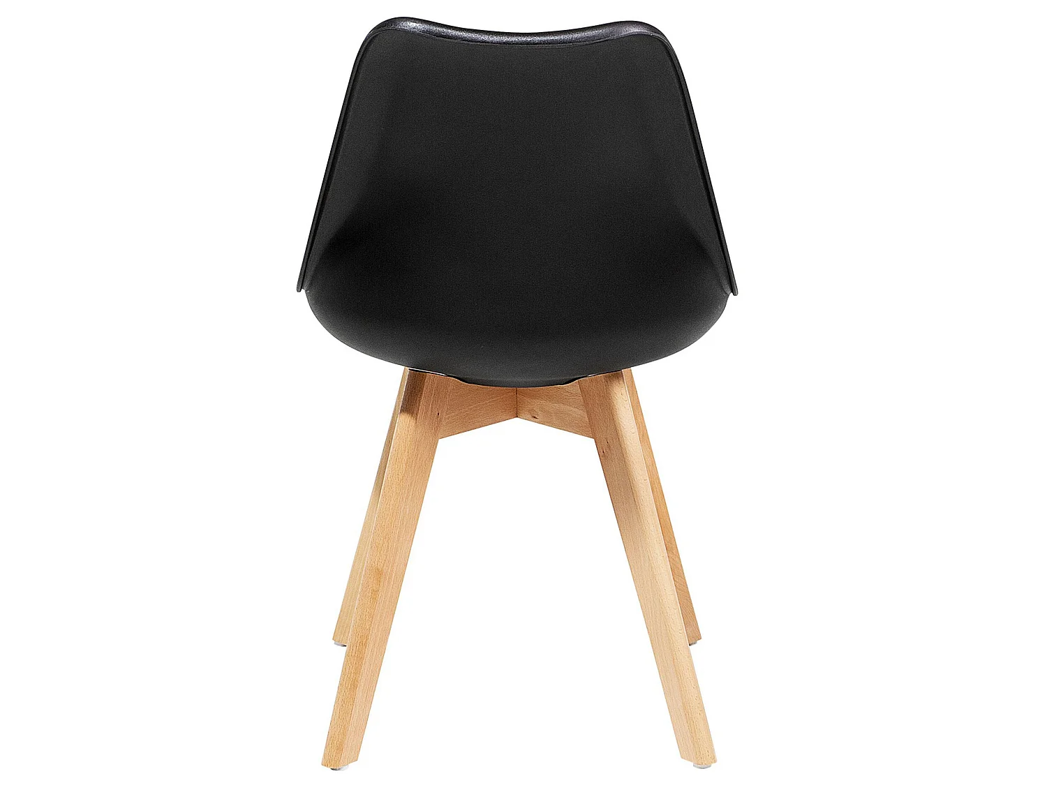 Conjunto de 2 cadeiras de jantar DAKOTA II Preto