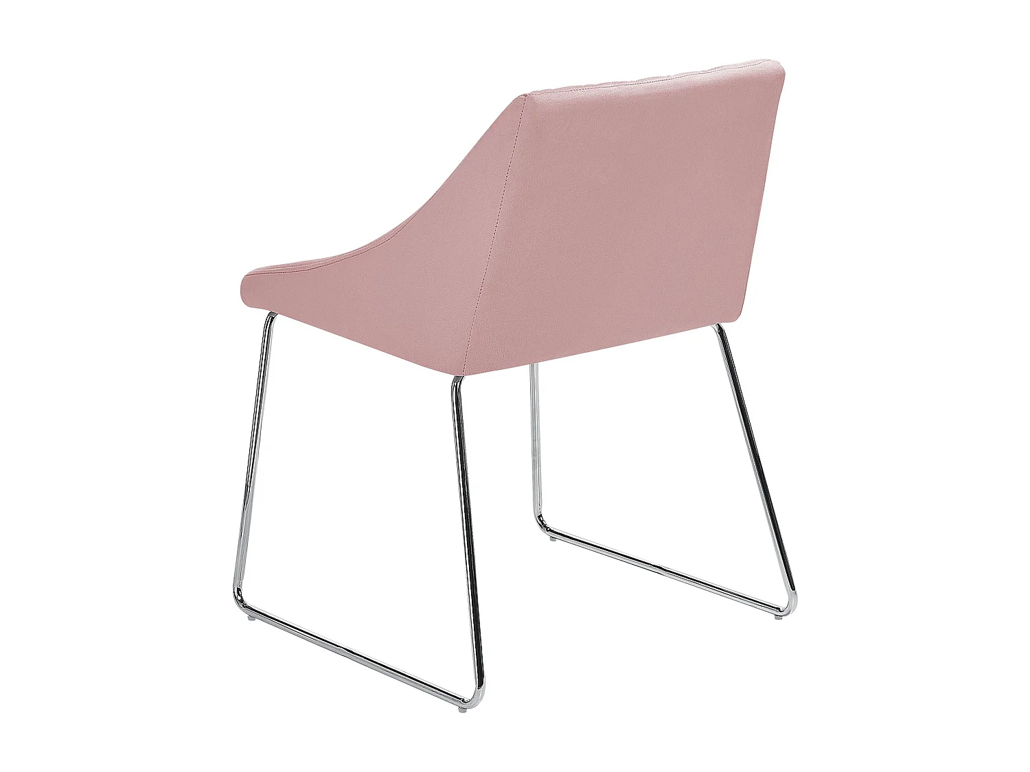 Set van 2 eetkamerstoelen ARCATA Fluweel Roze