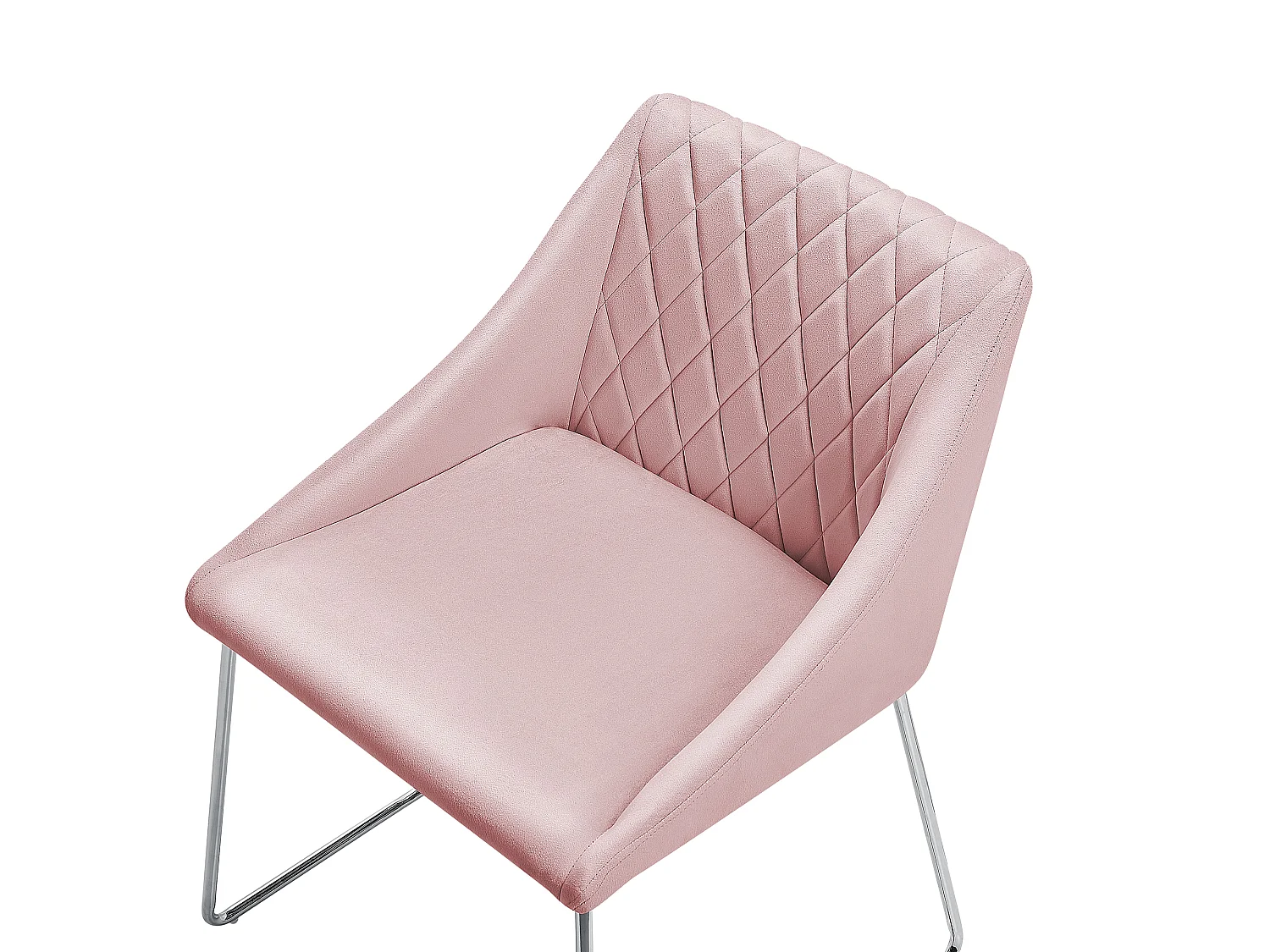 Set van 2 eetkamerstoelen ARCATA Fluweel Roze