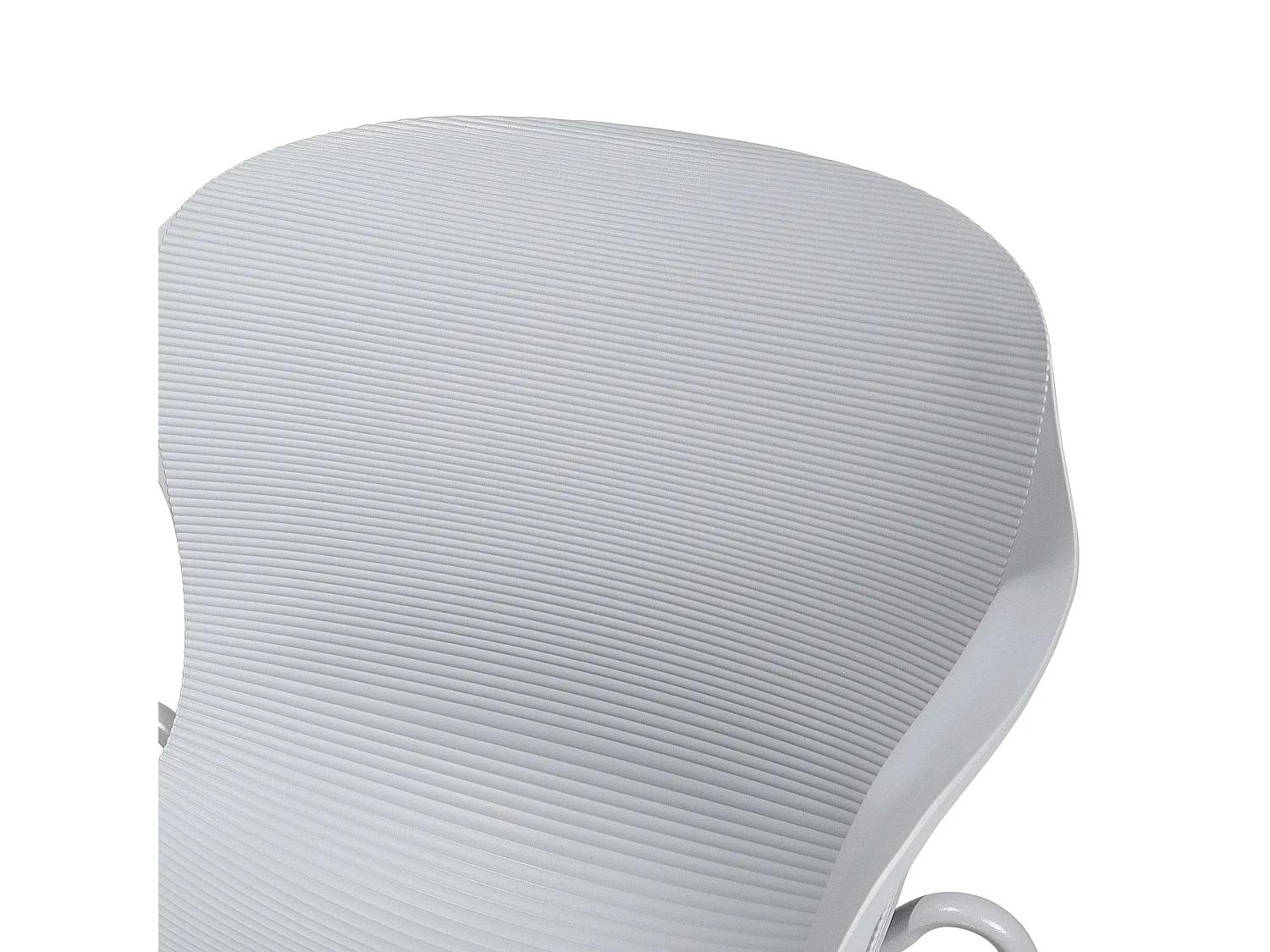 Conjunto de 2 sillas de comedor ELBERT Gris claro