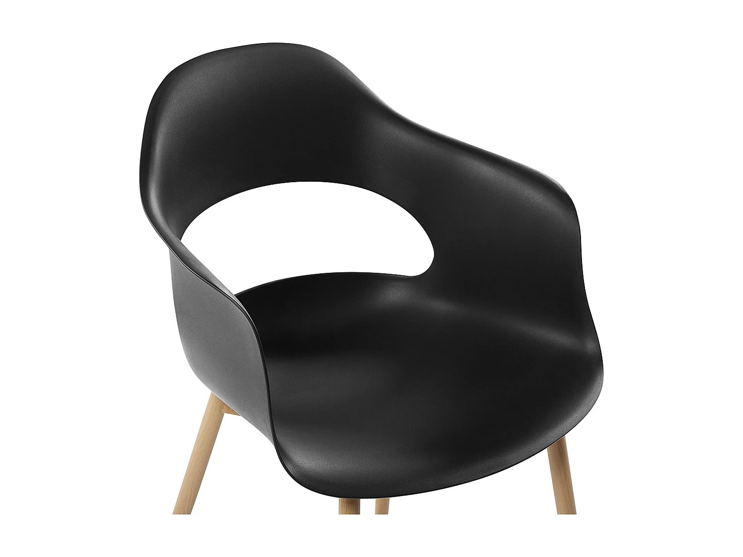 Lot de 2 chaises de salle à manger UTICA Noir