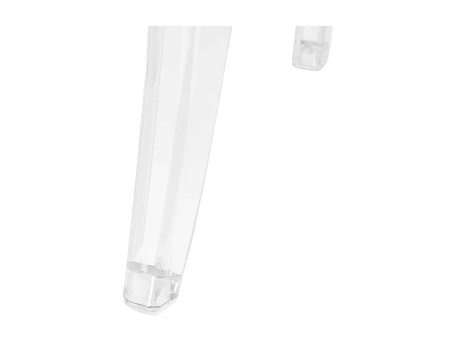 Set van 4 eetkamerstoelen MERTON Transparant