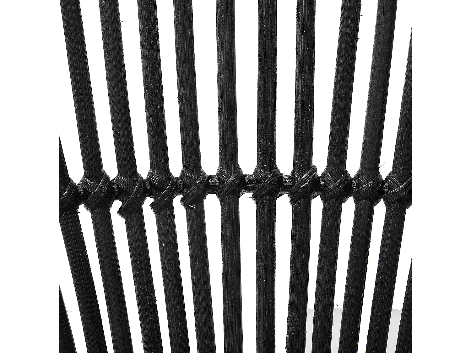 Eetkamerstoel SARITA Rotan Zwart