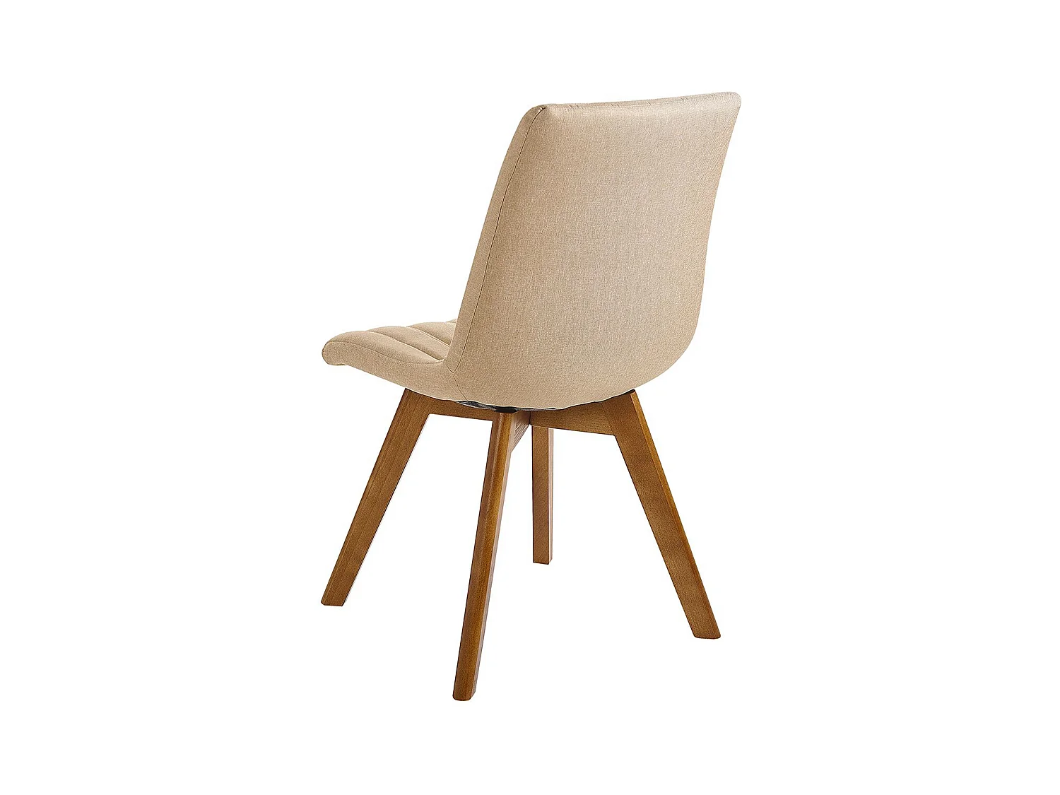 Set van 2 eetkamerstoelen CALGARY Zandbeige