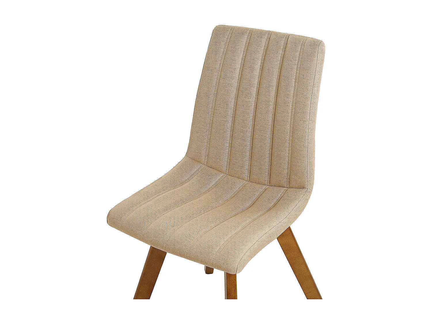 Lot de 2 chaises de salle à manger CALGARY Beige sable