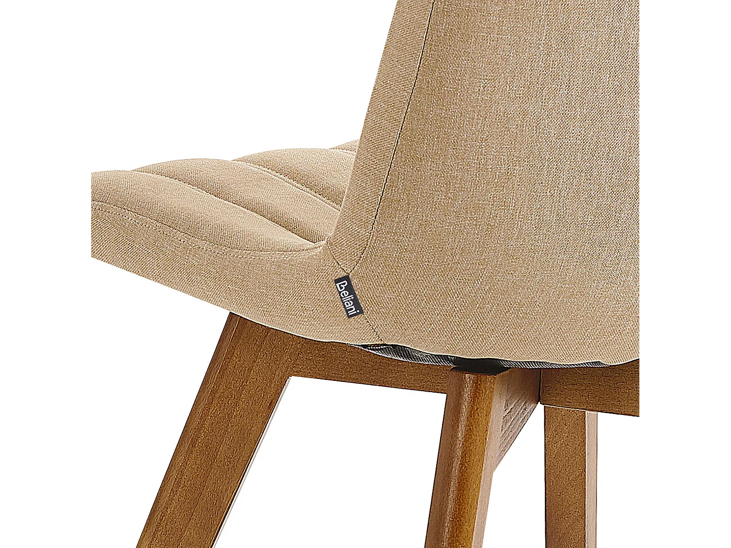 Lot de 2 chaises de salle à manger CALGARY Beige sable