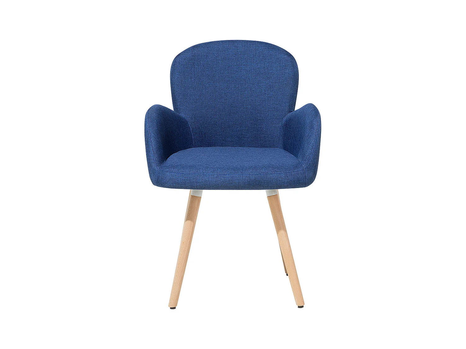 Set van 2 eetkamerstoelen BROOKVILLE Marineblauw