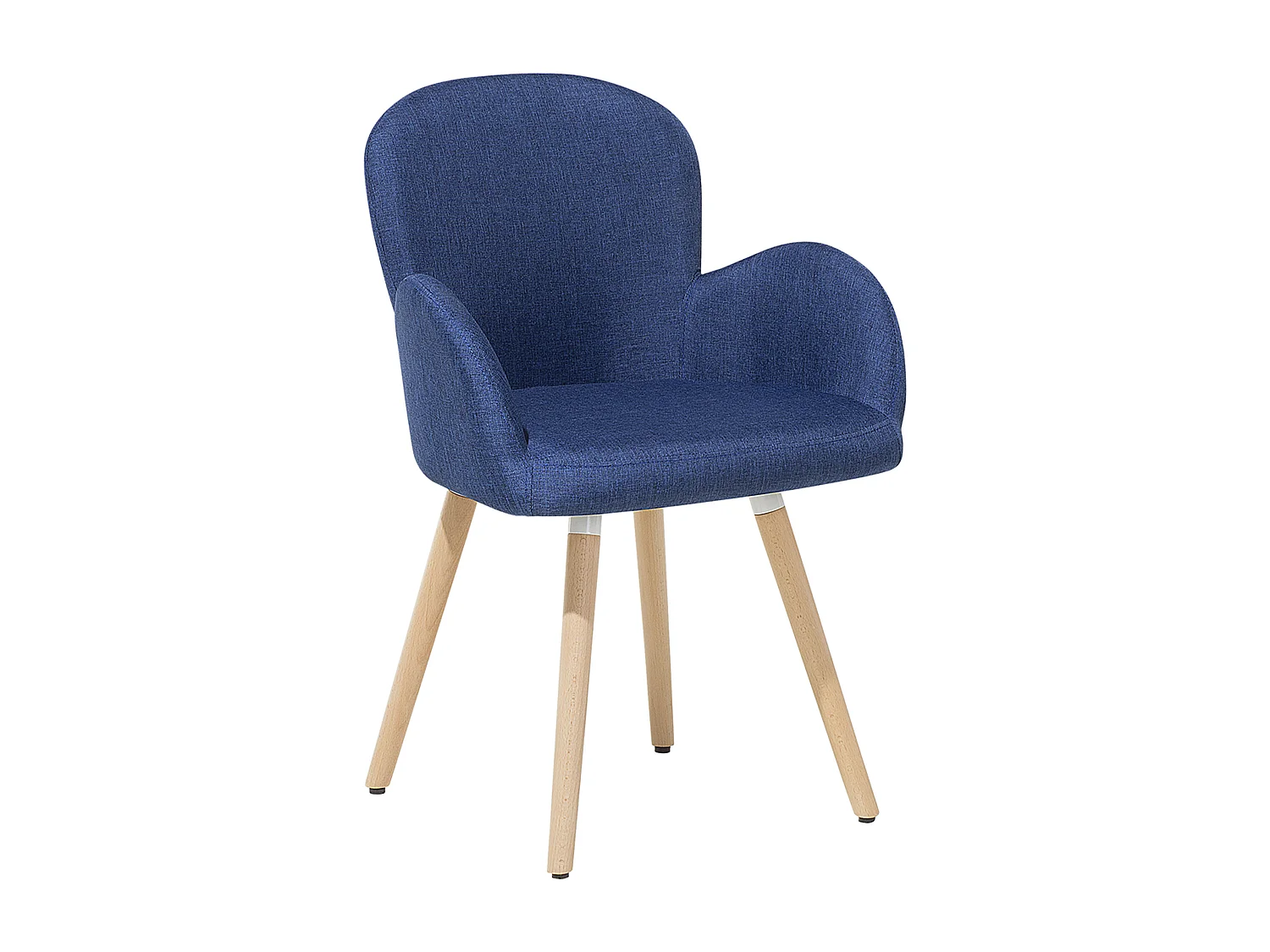 Set van 2 eetkamerstoelen BROOKVILLE Marineblauw