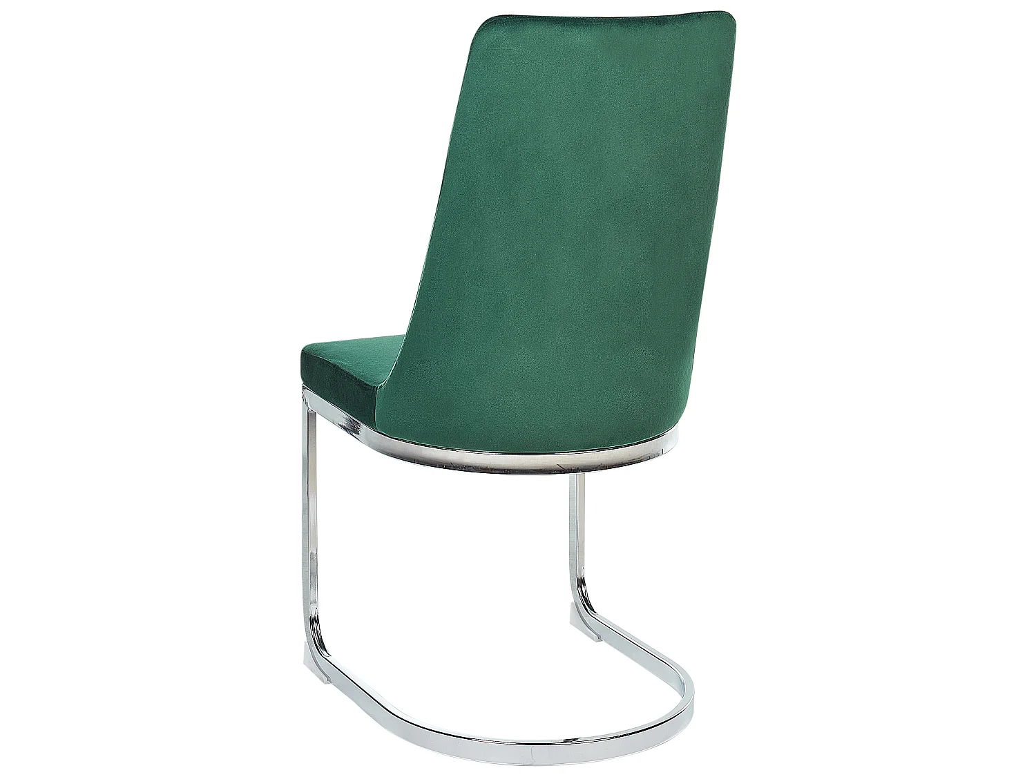 Lot de 2 chaises de salle à manger ALTOONA Velours Vert émeraude
