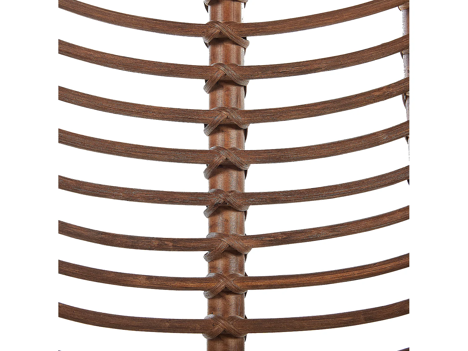 Silla de comedor CANORA Ratán Marrón