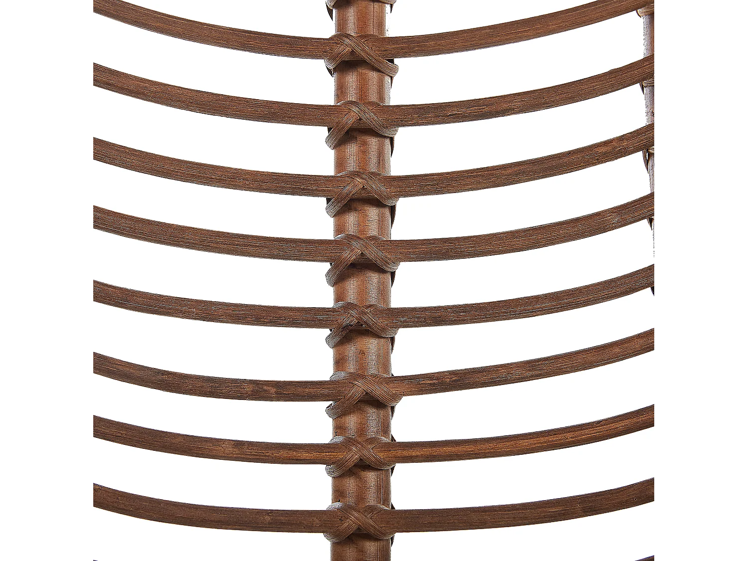 Chaise de salle à manger CANORA Rotin Marron