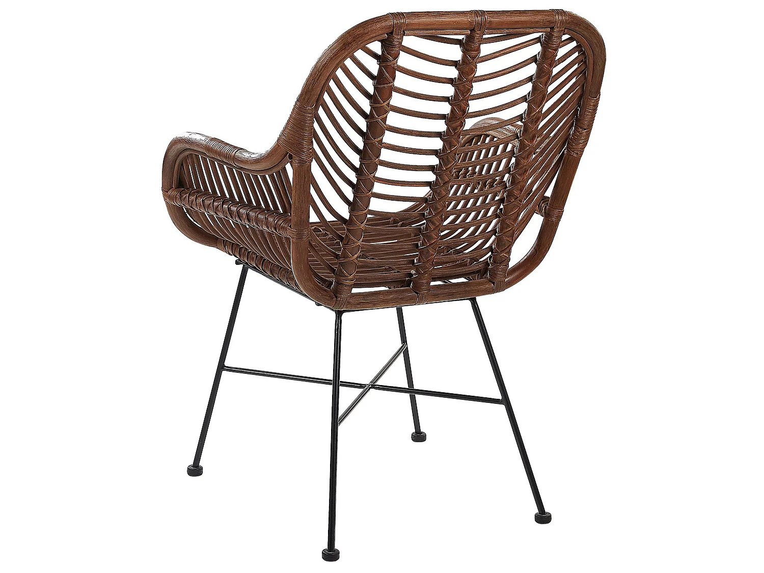 Esszimmerstuhl CANORA Rattan Braun