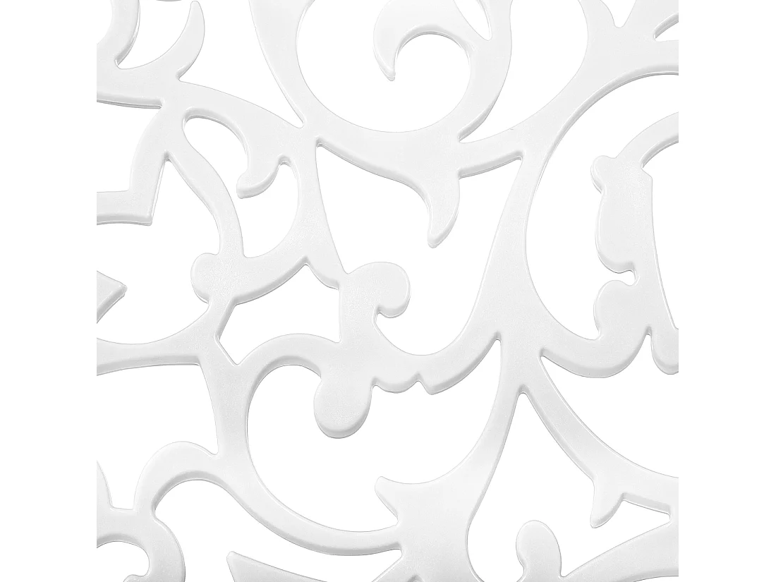 Lot de 4 chaises de salle à manger MUMFORD Blanc