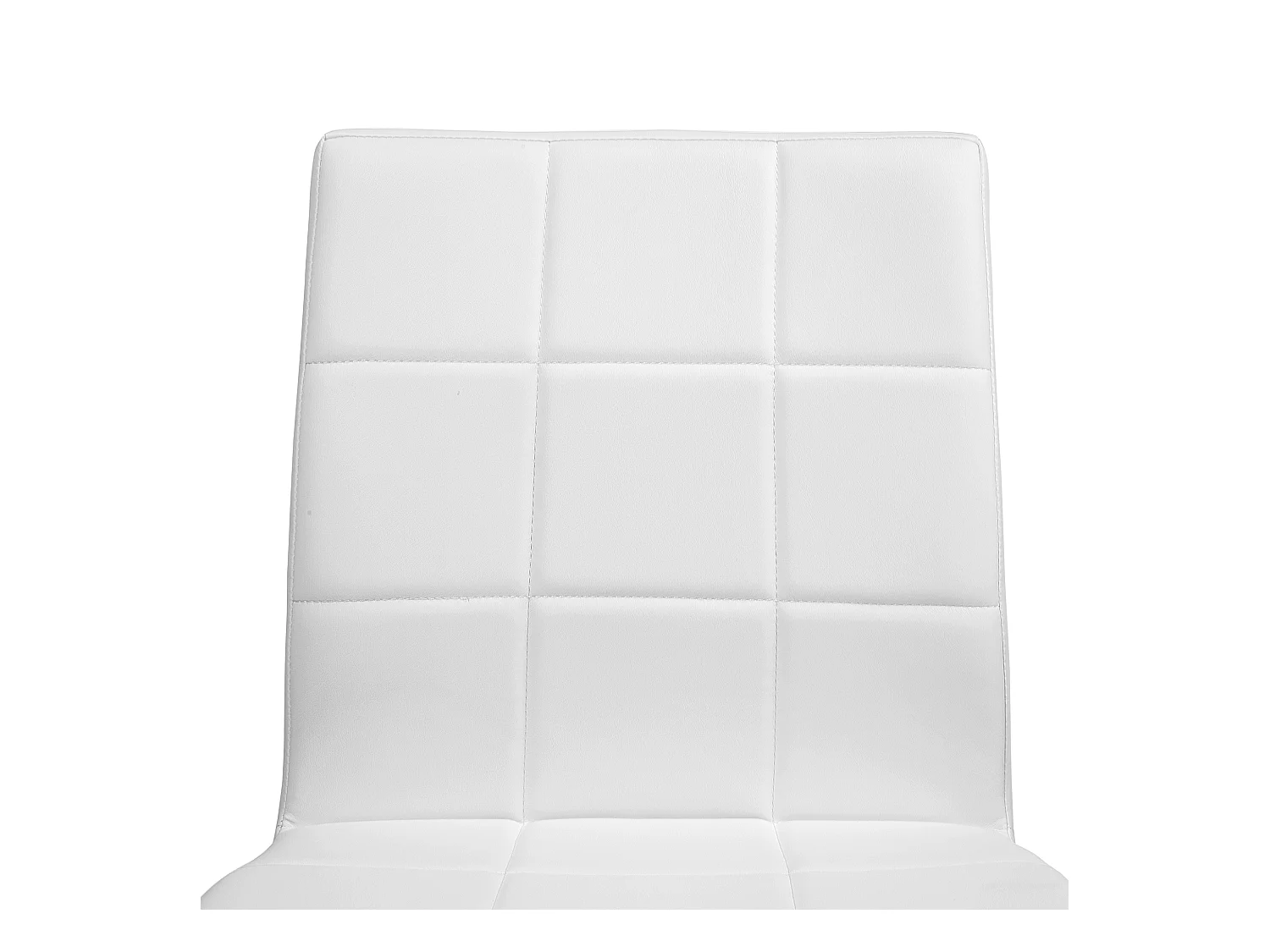 Set van 2 eetkamerstoelen KIRON Kunstleer Wit