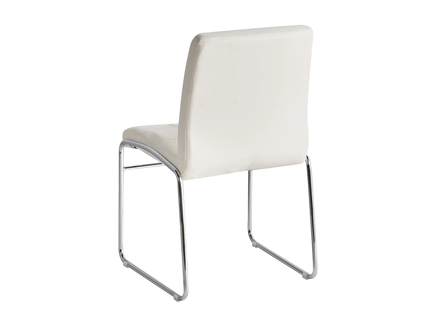 Set van 2 eetkamerstoelen KIRON Kunstleer Wit