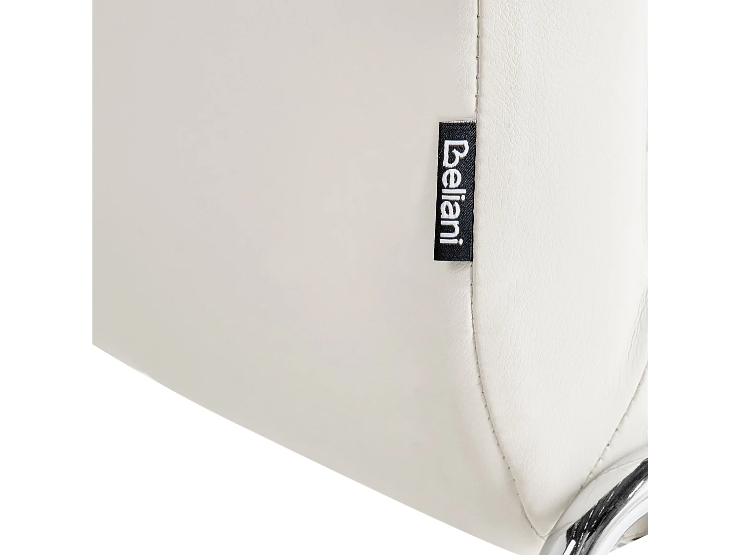 Set van 2 eetkamerstoelen KIRON Kunstleer Wit