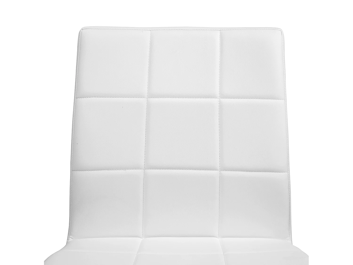 Set van 2 eetkamerstoelen KIRON Kunstleer Wit
