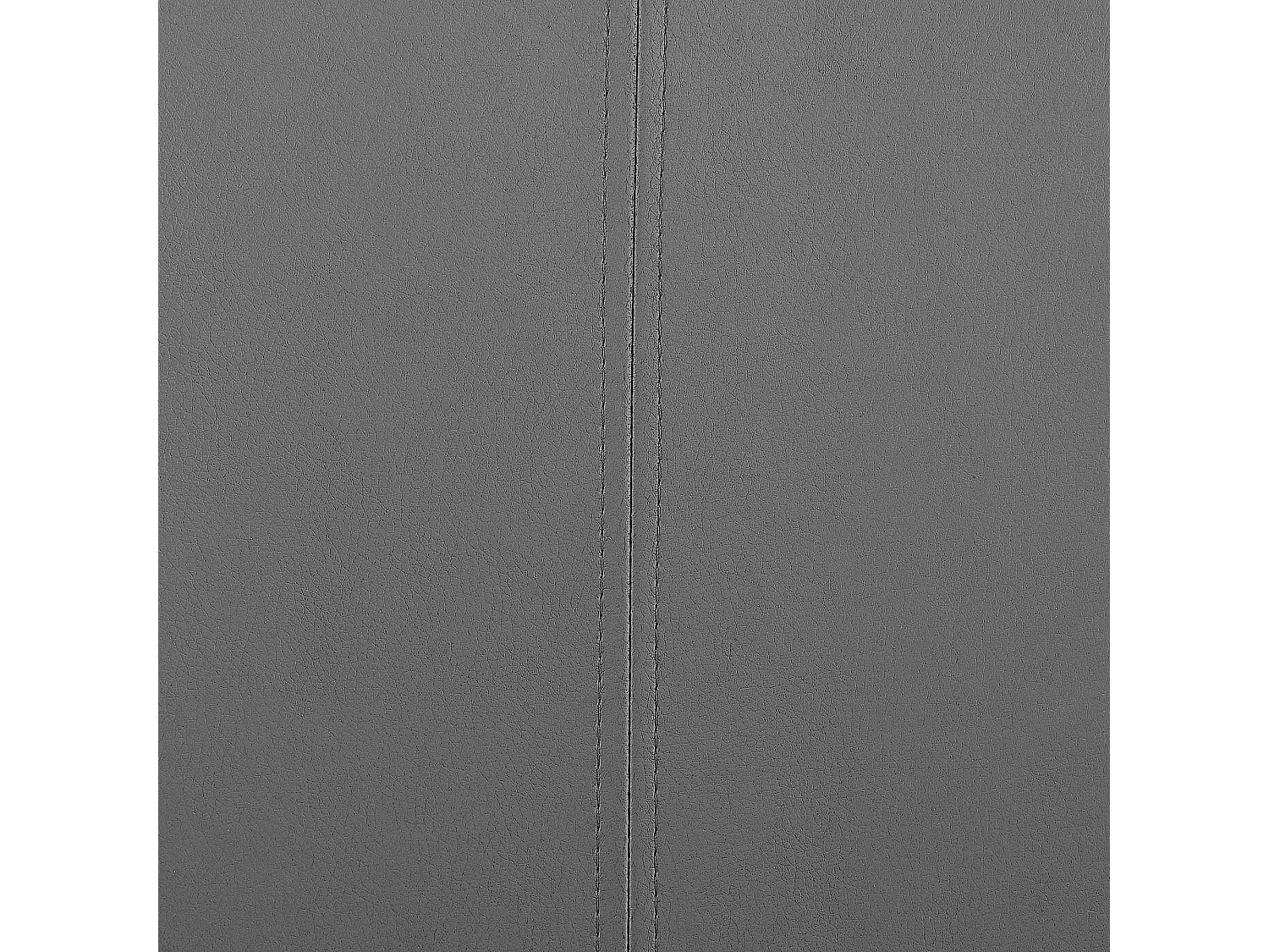 Lot de 2 chaises de salle à manger GREEDIN Cuir PU Gris