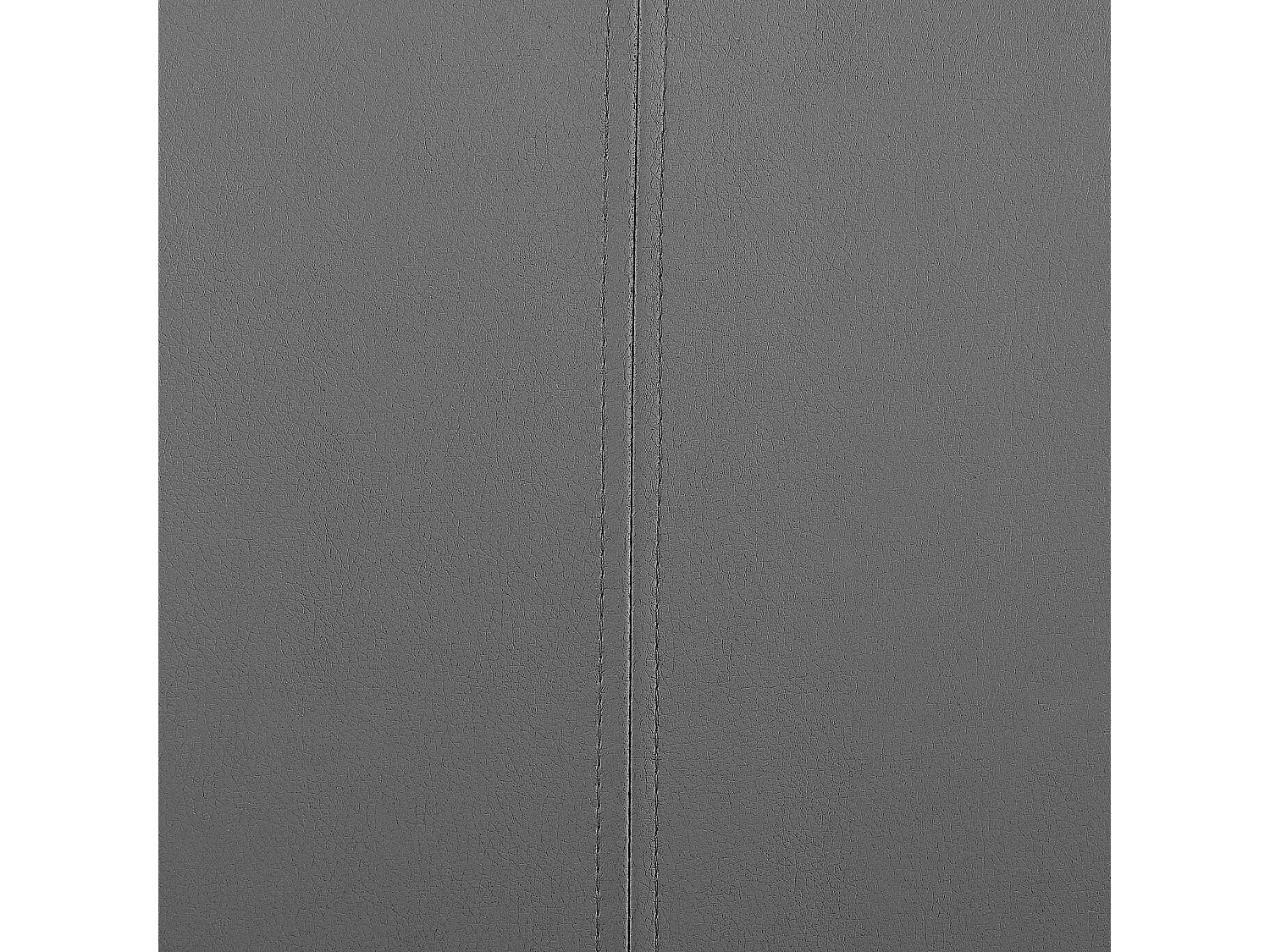 Lot de 2 chaises de salle à manger GREEDIN Cuir PU Gris